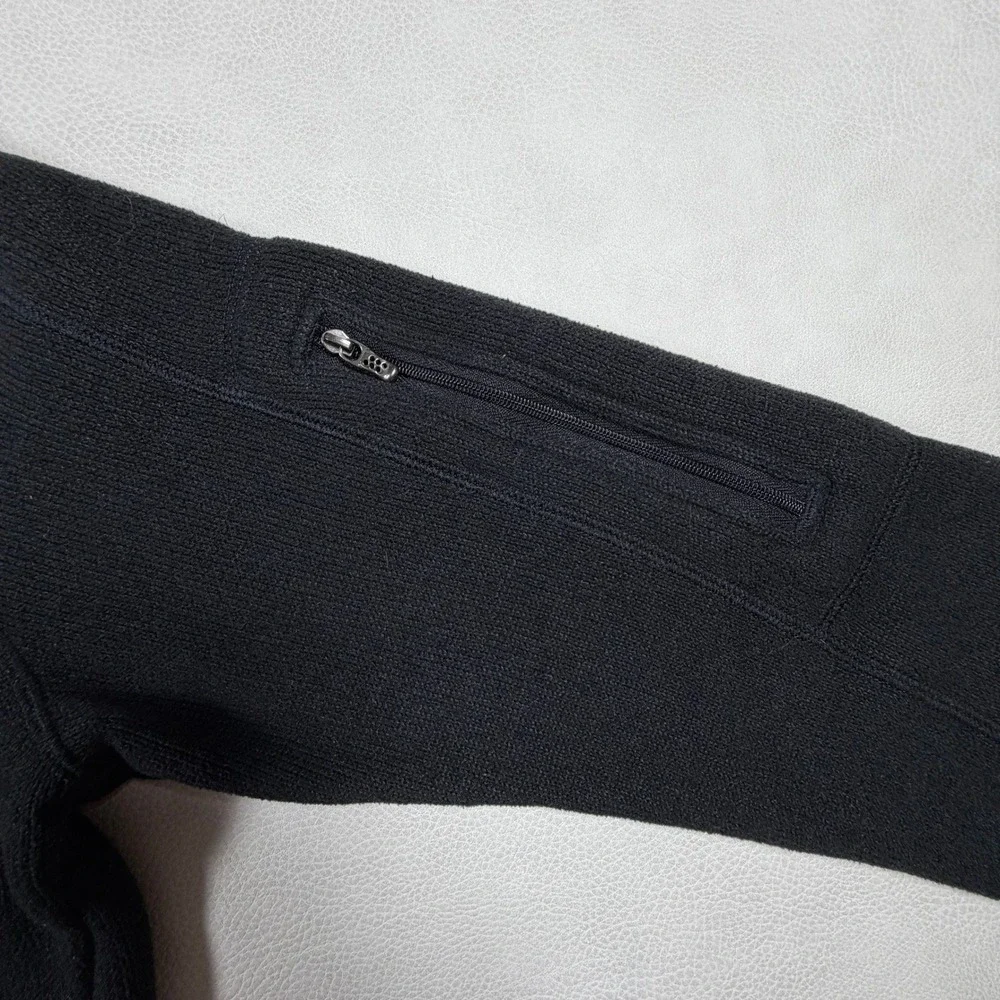 Patagonia Better Sweater‎ 1/4 Zip Fleece Pullover Black Womens Small 25527